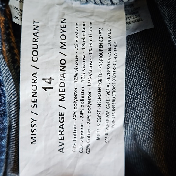 Gloria Vanderbilt slimming skimmer Size 14 - Picture 5 of 5